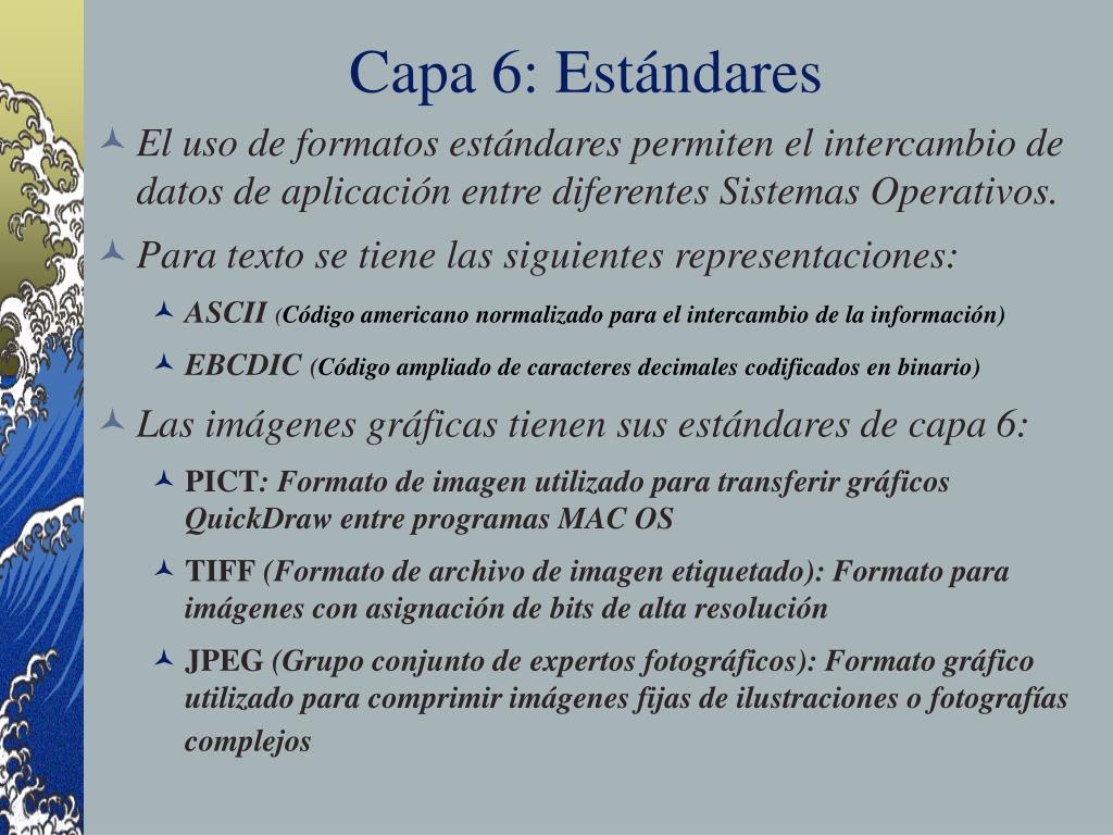 PPT - Capa 6 Capa de Presentación PowerPoint Presentation, free download -  ID:3877901