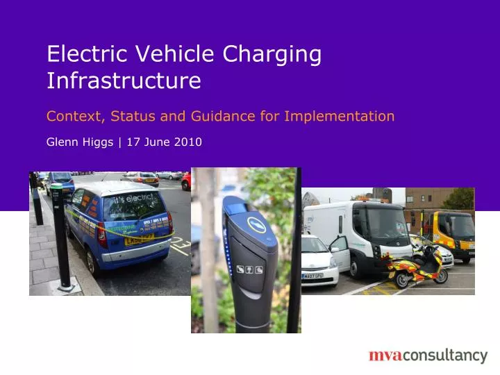 PPT Electric Vehicle Charging Infrastructure PowerPoint Presentation