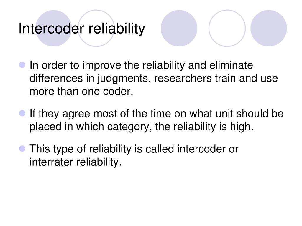 qualitative research reliability