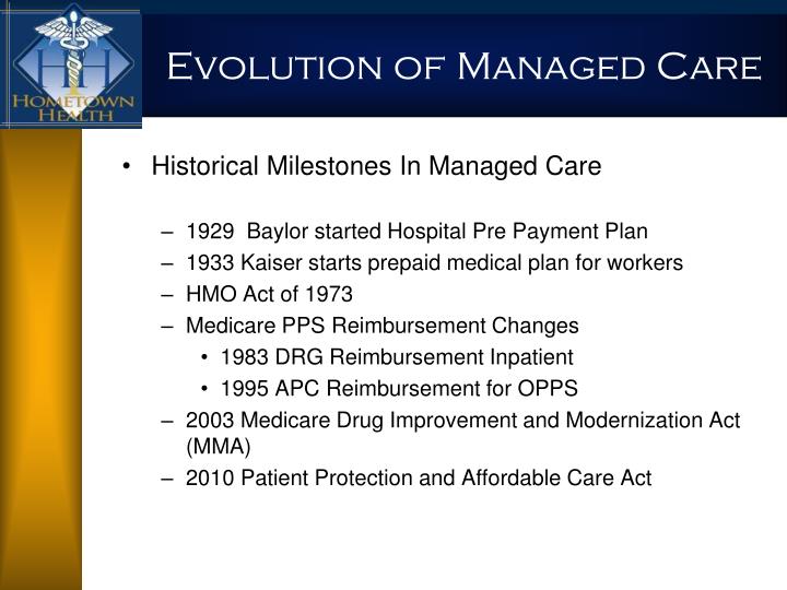 Ppt managed care 102 serves as an overview of today's behavioral.