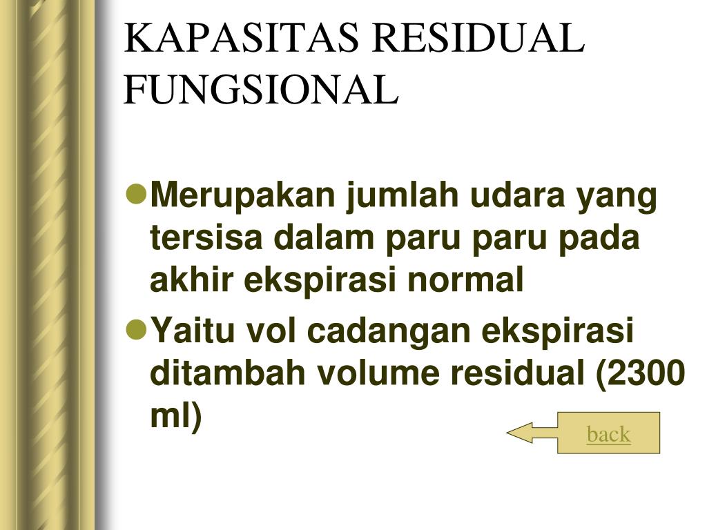 PPT PERNAPASAN PULMONAL PowerPoint Presentation, free download ID