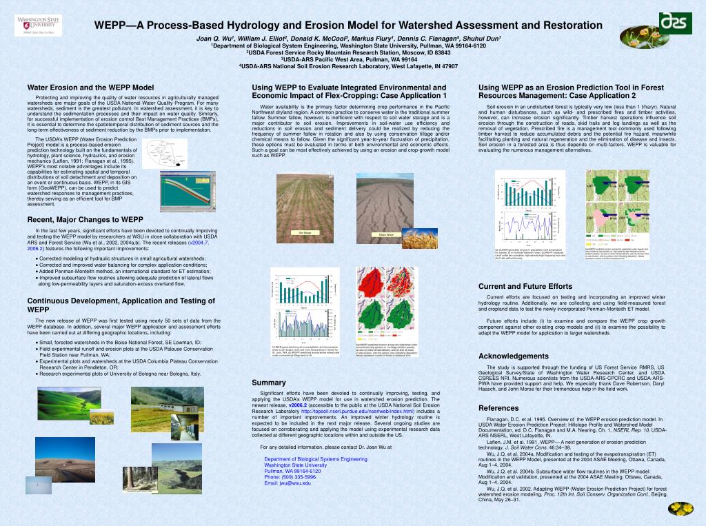 PPT - Water Erosion and the WEPP Model PowerPoint Presentation, free ...