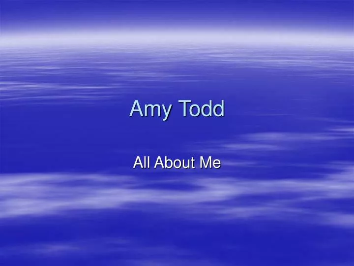 amy todd n.