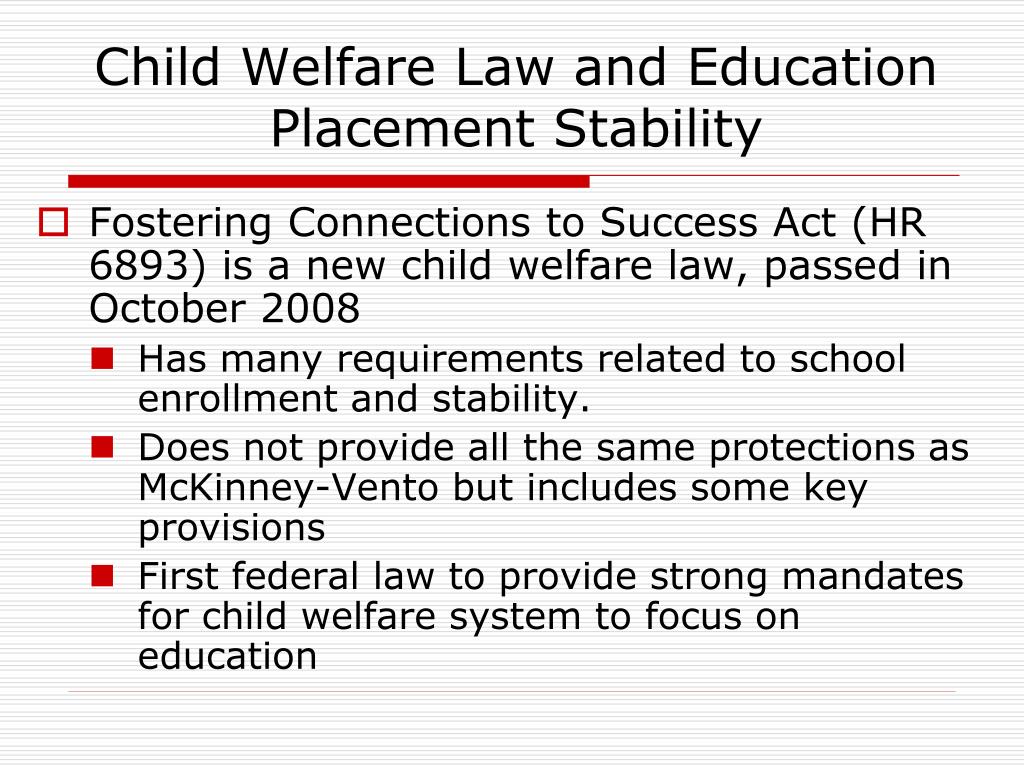 PPT - Meeting the Educational Needs of Children and Youth Who Are in ...