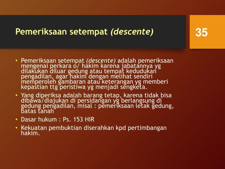 Dasar Hukum Pemeriksaan Setempat Dalam Perkara Perdata – Hukum 101