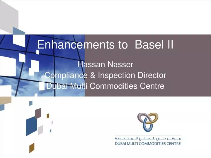 enhancements to basel ii n.