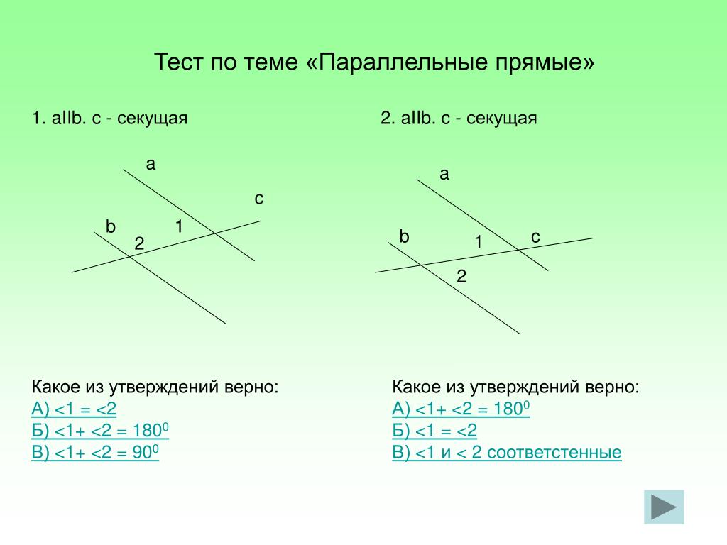 Параллельные прямые контрольная работа 6 класс. Тест по геометрии 7 класс параллельные прямые Атанасян. Тема параллельные прямые. Тест по параллельным прямым. Параллельные прямые тест.