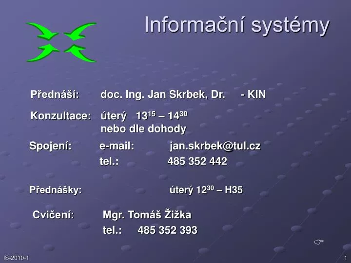PPT Informa n Syst my PowerPoint Presentation Free Download ID 