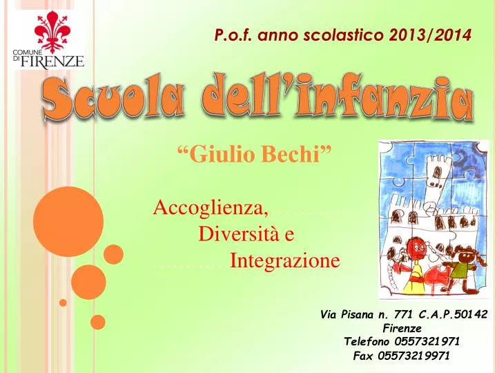 Esempio Powerpoint Anno Di Prova Infanzia