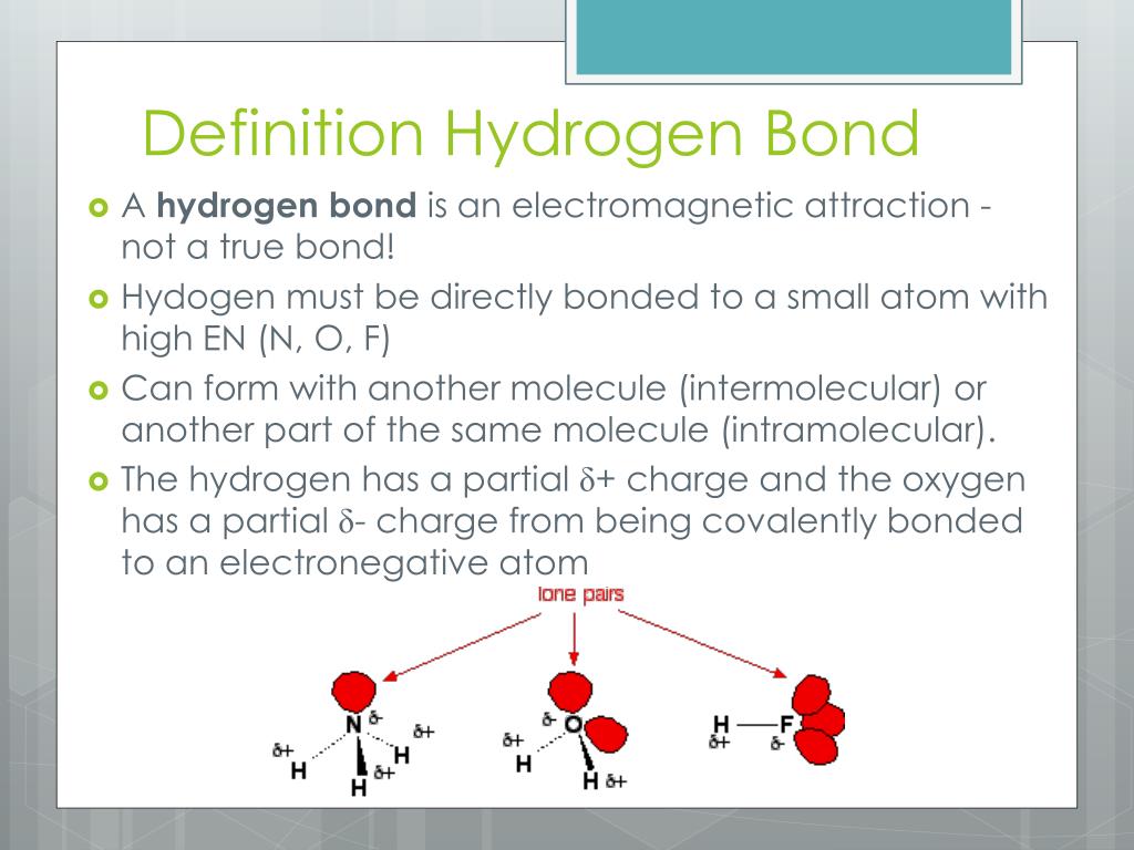 PPT Hydrogen Bonding PowerPoint Presentation, free download ID3887591