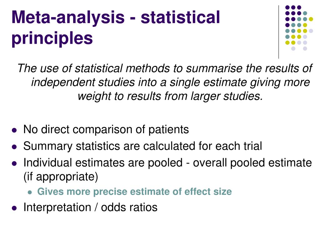 comprehensive meta analysis single subject comprehensive meta analysis single subject