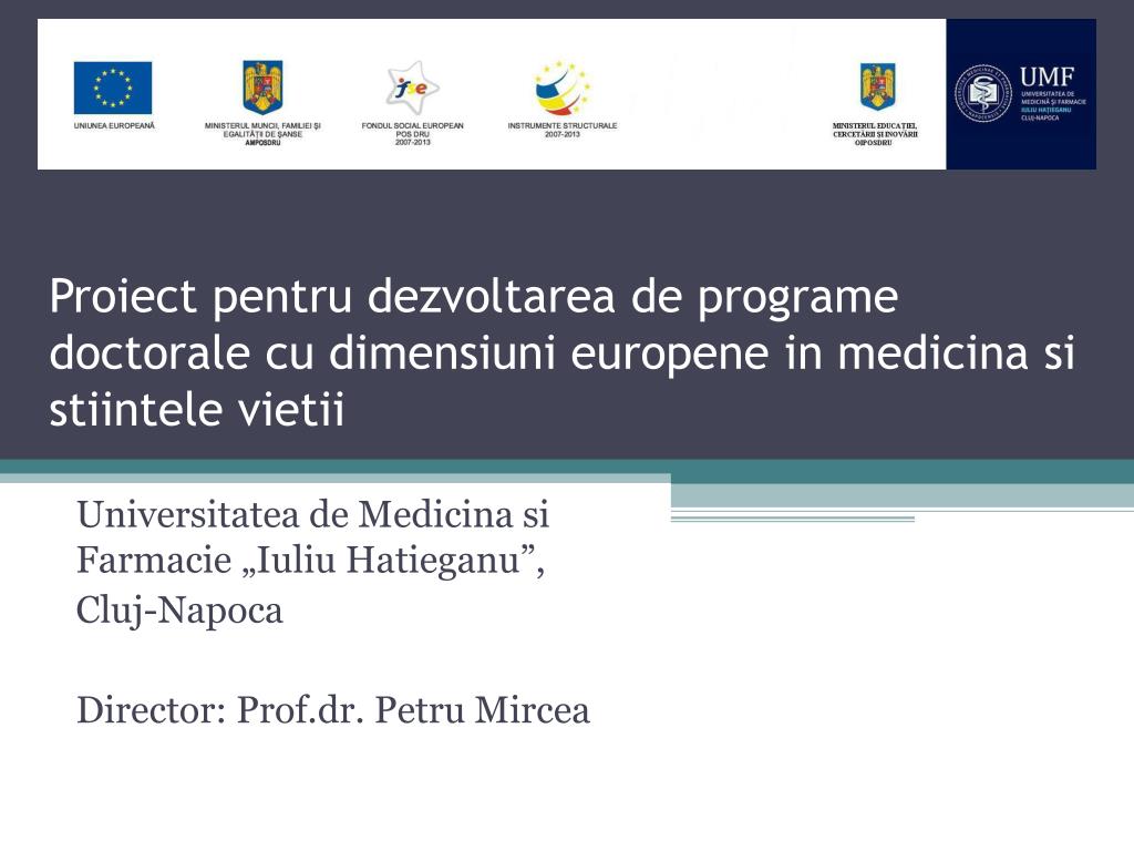 PPT - Universitatea de Medicina si Farmacie „Iuliu Hatieganu”, Cluj-Napoca  PowerPoint Presentation - ID:3888994