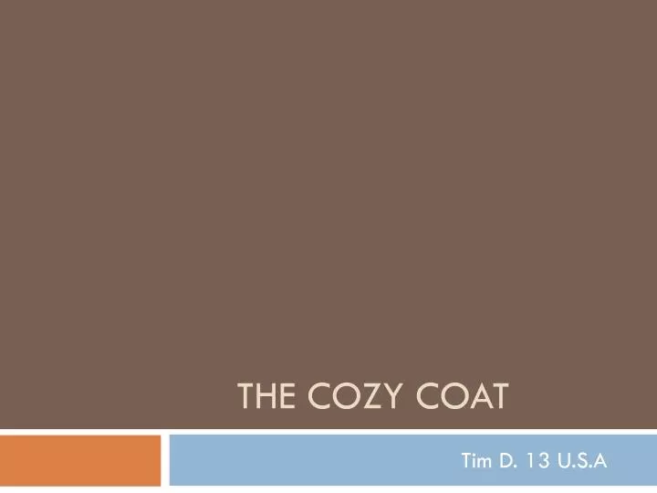 the cozy coat n.