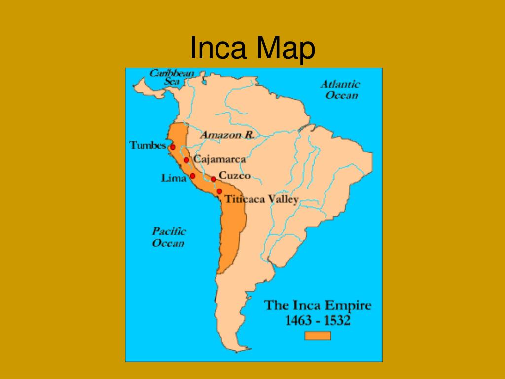 Map Of Inca Maya And Aztec - World Map