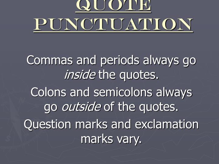 PPT - Italics and Quotes Part I PowerPoint Presentation - ID:3893920