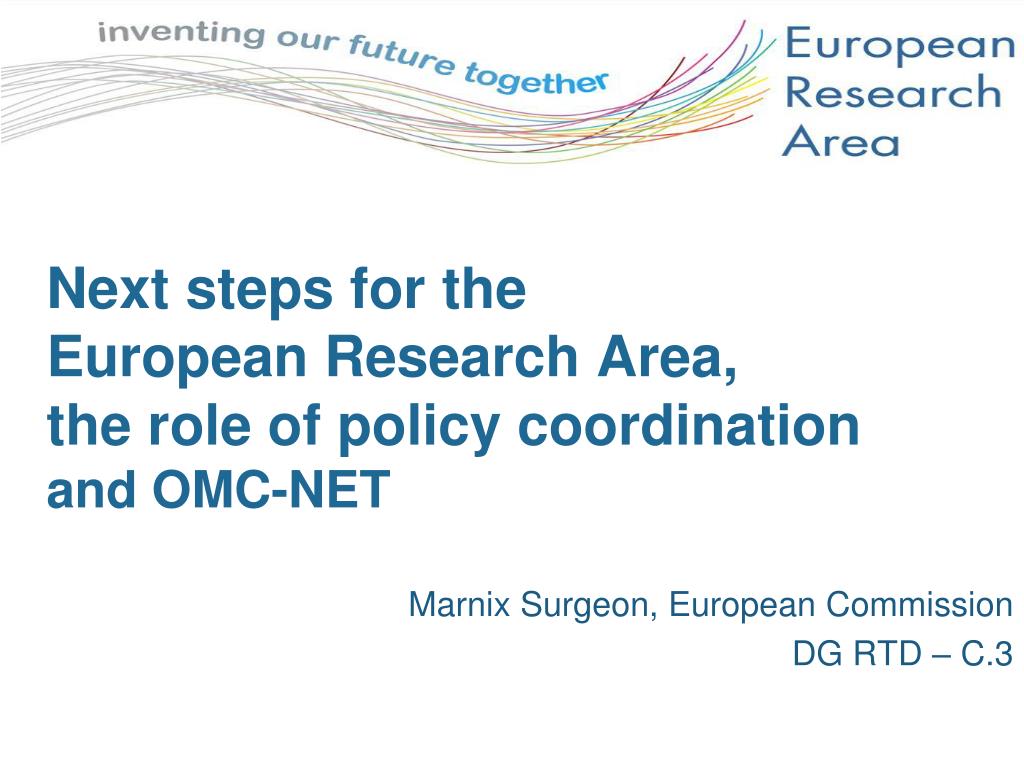european research area policy agenda