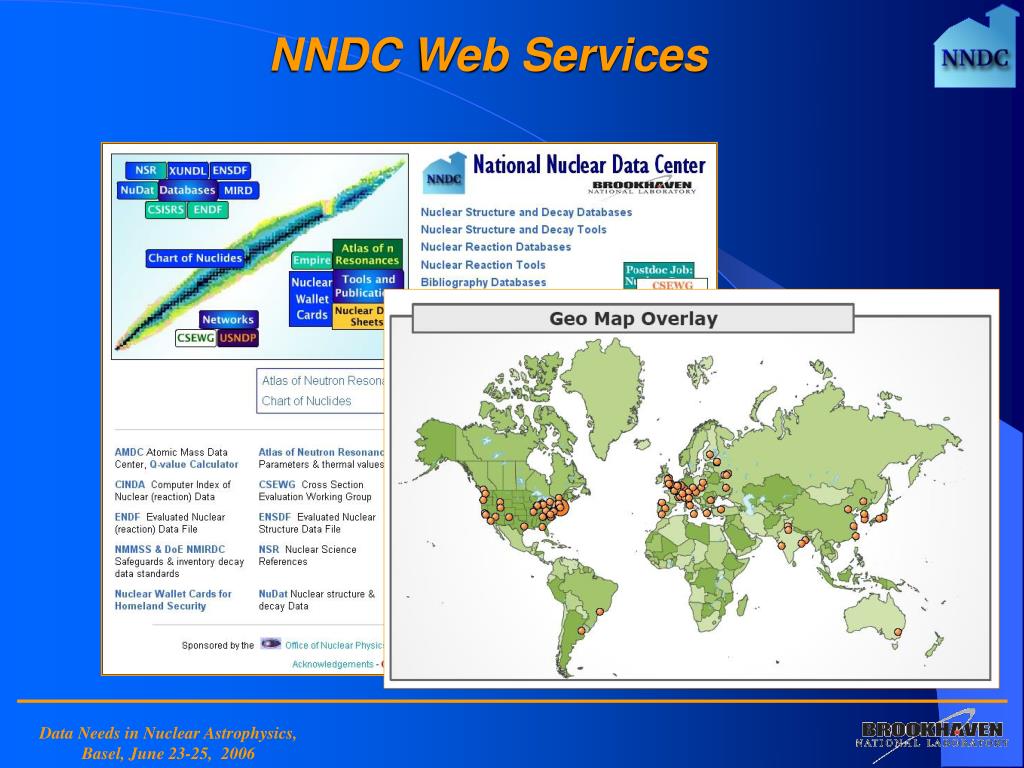 Nndc Chart