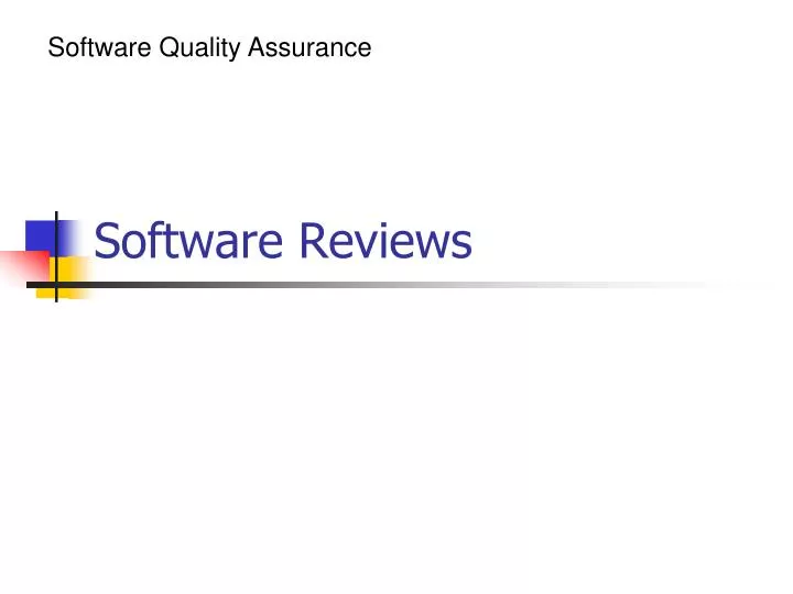 software reviews n.