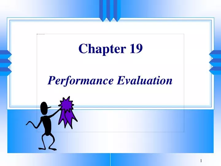 chapter 19 performance evaluation n.