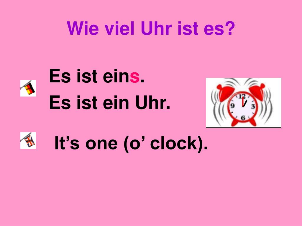 PPT - Wie viel Uhr ist es? PowerPoint Presentation, free download - ID