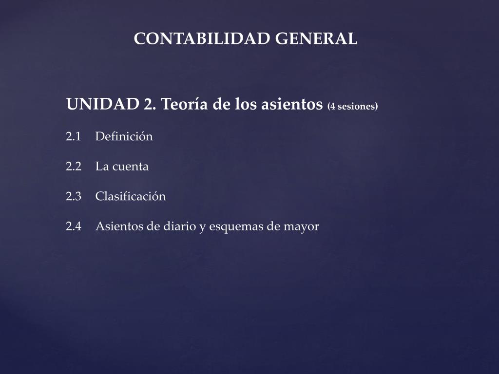 PPT - CONTABILIDAD GENERAL PowerPoint Presentation, Free Download - ID ...