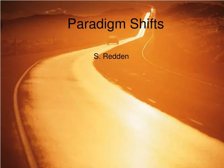paradigm shift def paradigm shift def