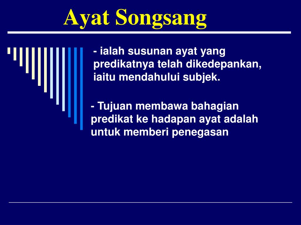 Ppt Ayat Songsang Powerpoint Presentation Free Download Id 3902422