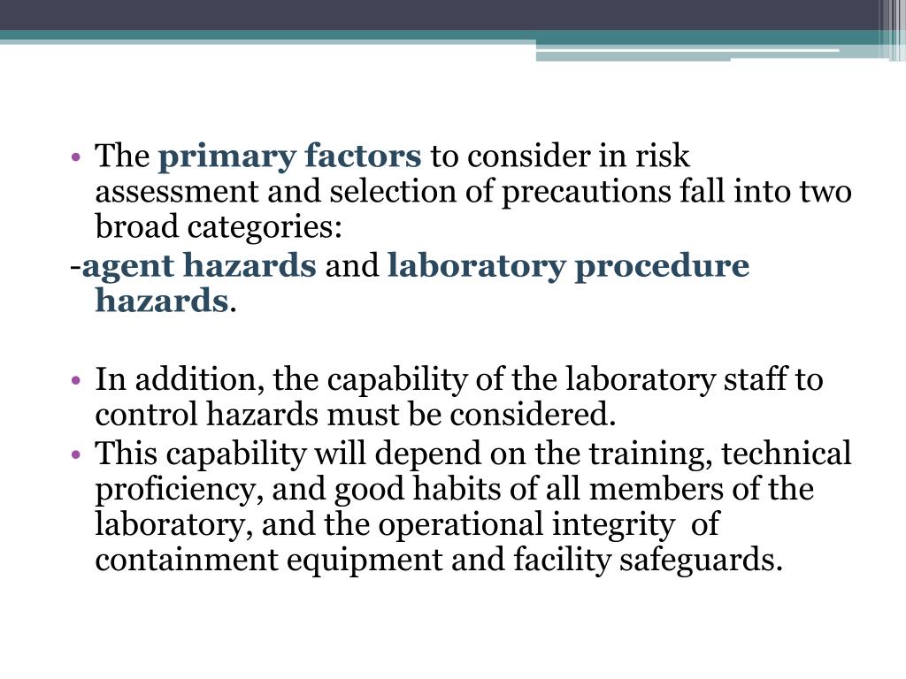 PPT - BIOLOGICAL HAZARDS RISK ASSESSMENT PowerPoint Presentation, free