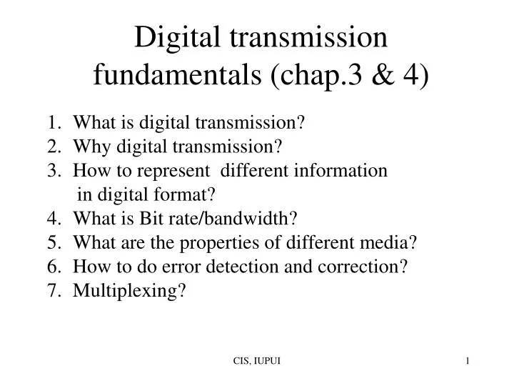 digital transmission fundamentals chap 3 4 n.
