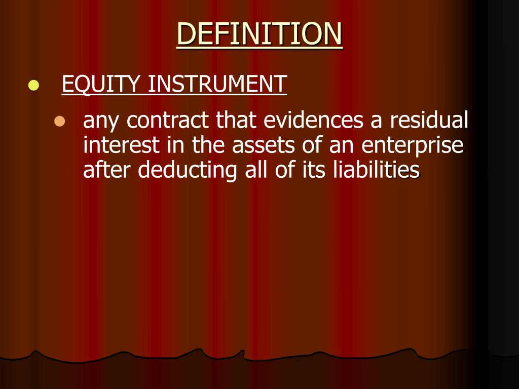 PPT - MASB 24 FINANCIAL INSTRUMENT: DISCLOSURE & PRESENTATION ...