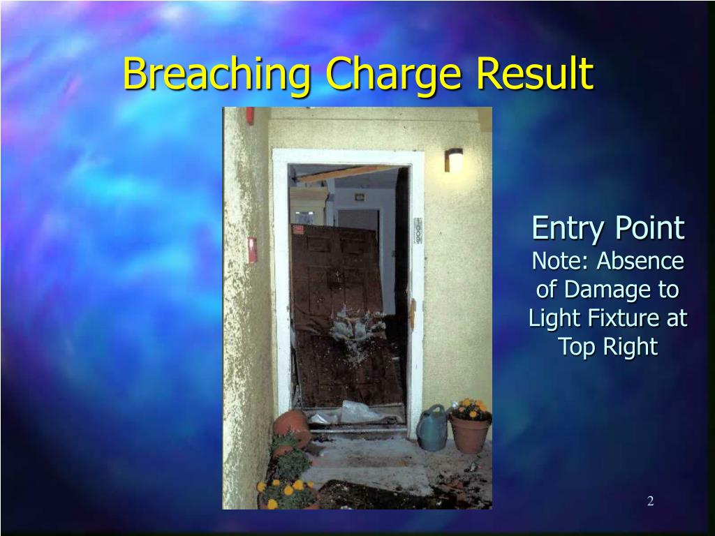 PPT Breaching Charge Result PowerPoint Presentation free download PPT Breaching Charge Result PowerPoint Presentation free download