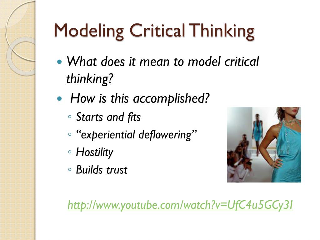 PPT - Critical Thinking Techniques Darryl Walker MaryAnn MacKenzie Mery  Rojas-Lupoli Kemaly Parr PowerPoint Presentation - ID:3905626