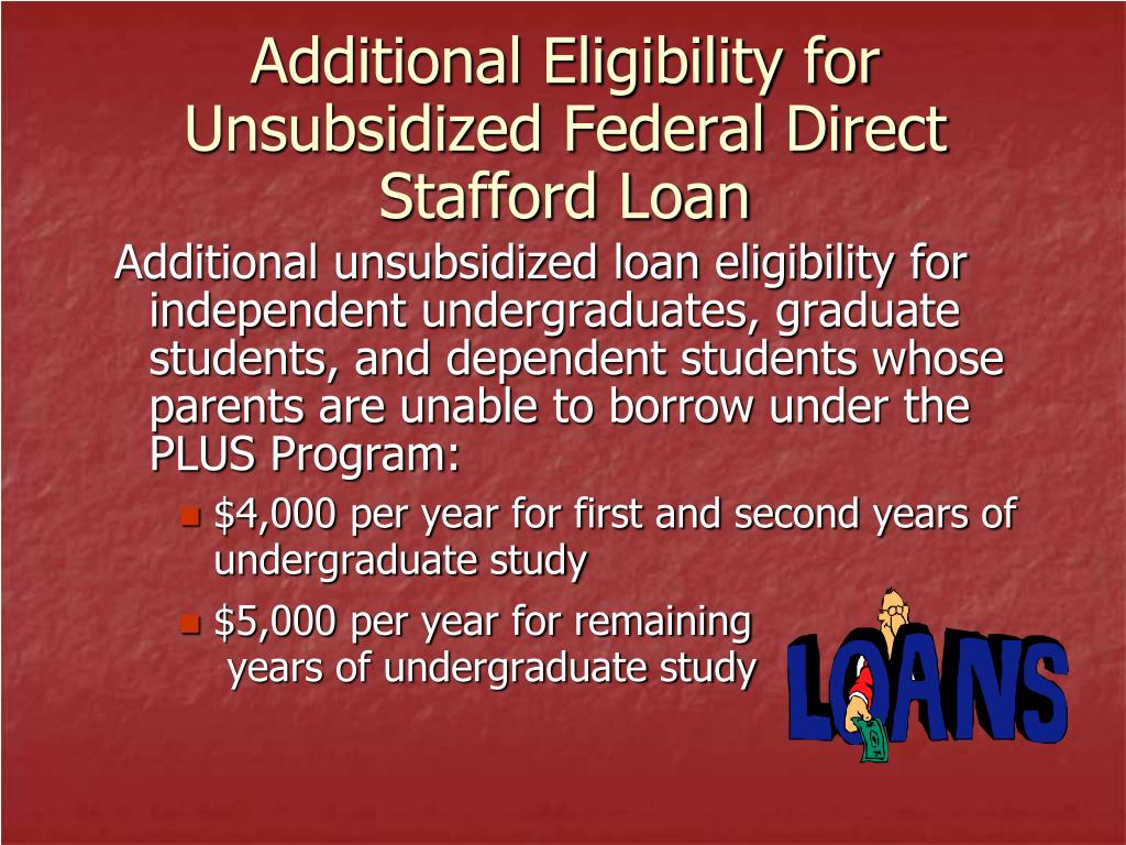 Subsidized Loan Definition