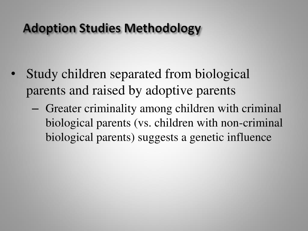 PPT - Criminology 2330 Biology, Evolutionary Psychology and Criminal ...