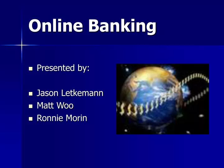 presentation on online banking system