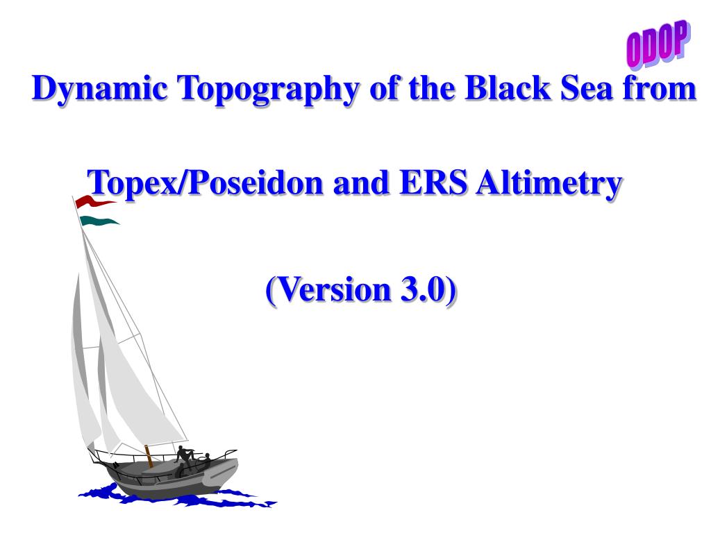 Ppt Dynamic Topography Of The Black Sea From Powerpoint Presentation Id 3908810