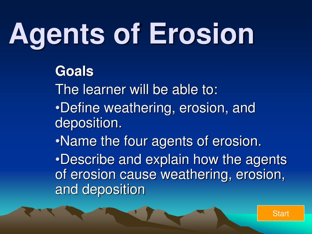 PPT Agents Of Erosion PowerPoint Presentation Free Download ID 3909318