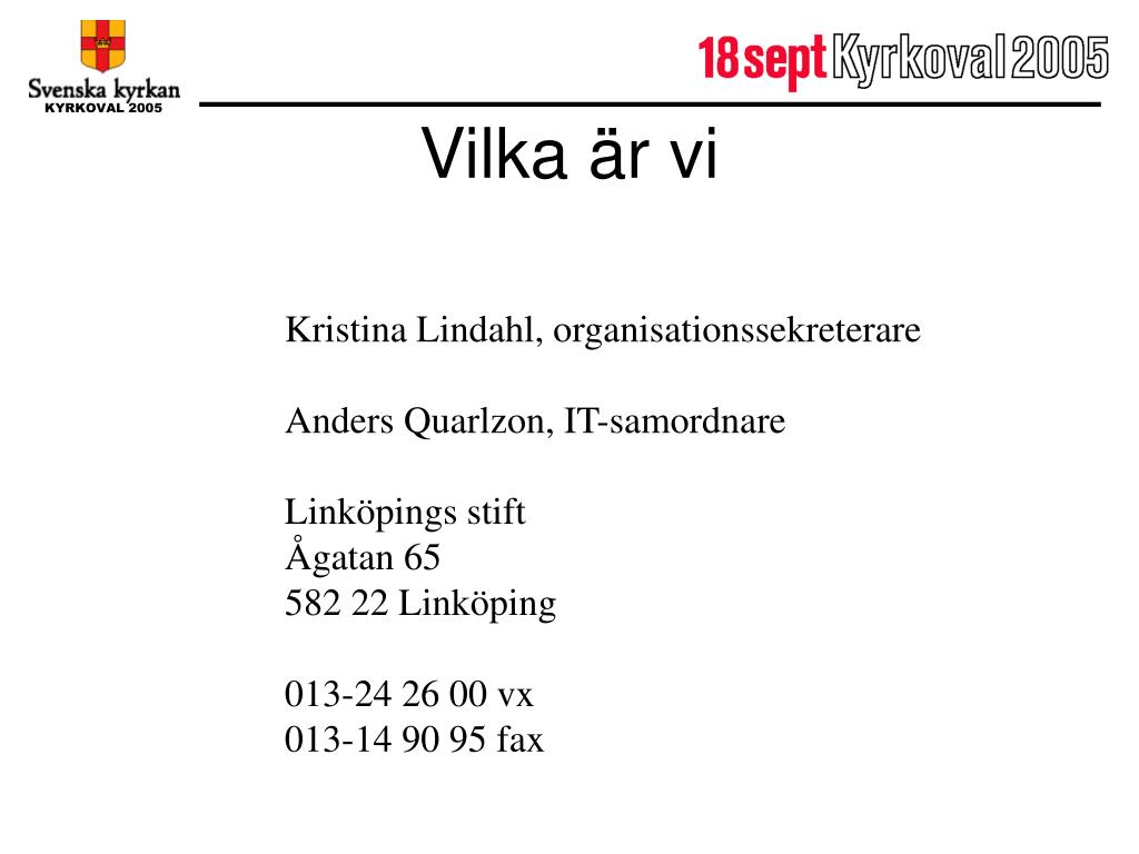 PPT - Vilka är vi PowerPoint Presentation, free download - ID:3909374
