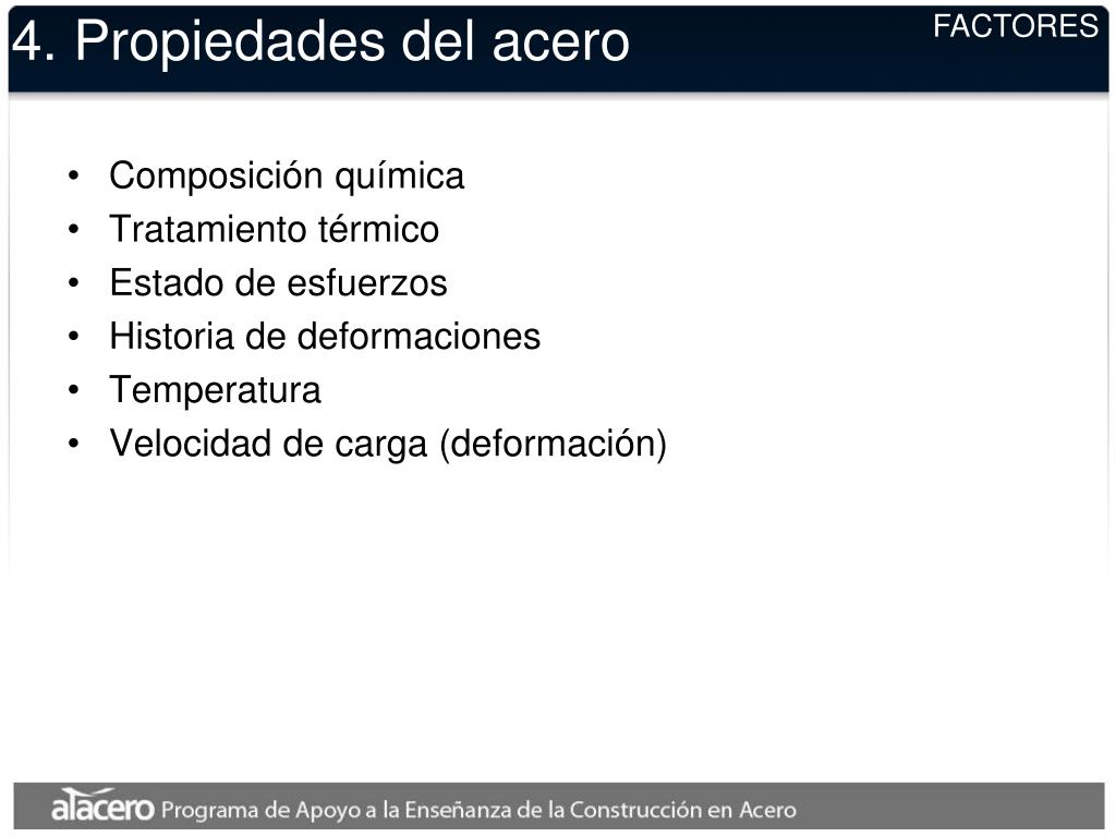 PPT - Propiedades del Acero PowerPoint Presentation, free download -  ID:3910017
