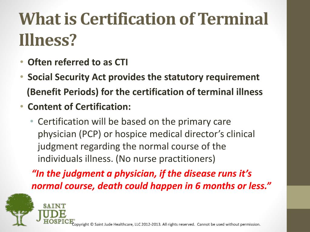 PPT Hospice Care Advocacy and Identification for Optimal Patient