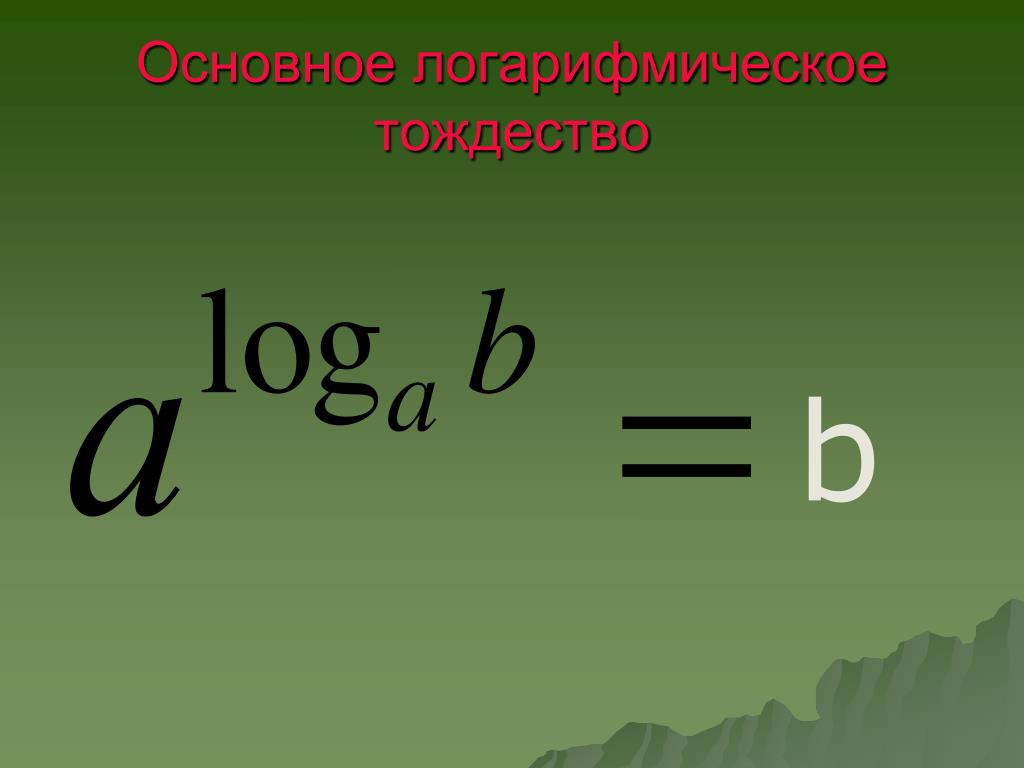 Логарифм т. Логарифмы основное логарифмическое тождество. Основное понятие логарифма. Основное свойство логарифма. Основное логарифмическое тождество формула.