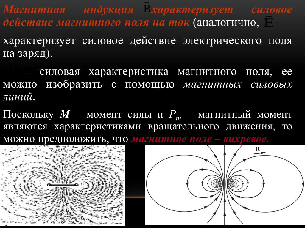 В чем проявляется действие магнитного поля