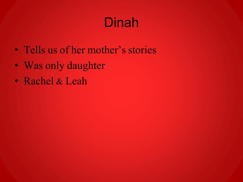 dinah in the red tent dinah in the red tent