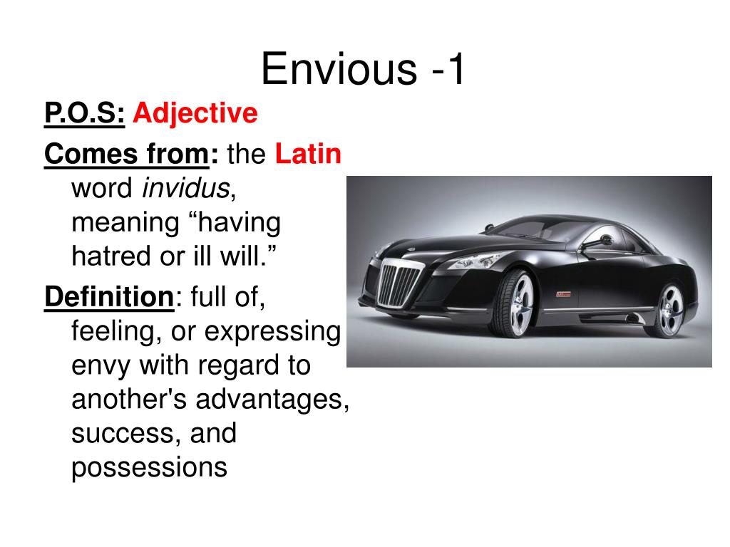 Ppt Envious 1 Powerpoint Presentation Free Download Id3913532