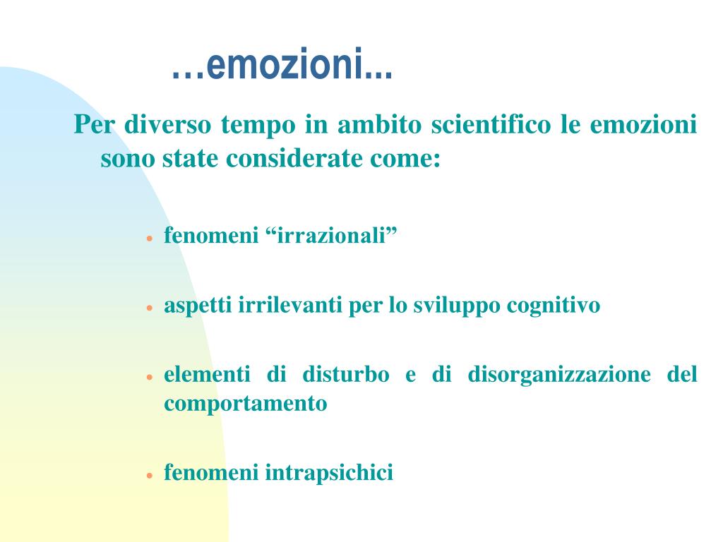 PPT - …emozioni PowerPoint Presentation, free download - ID:3915284