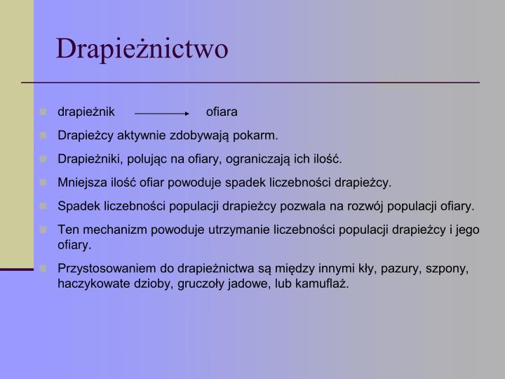 Sposoby Polowania Drapieżników PPT - Zależności między organizmami w biocenozie PowerPoint