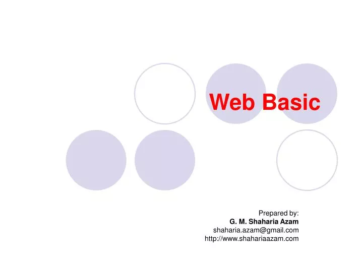 web basic n.