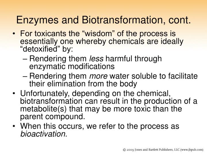 PPT Chapter 9 Biotransformation PowerPoint Presentation ID3916125