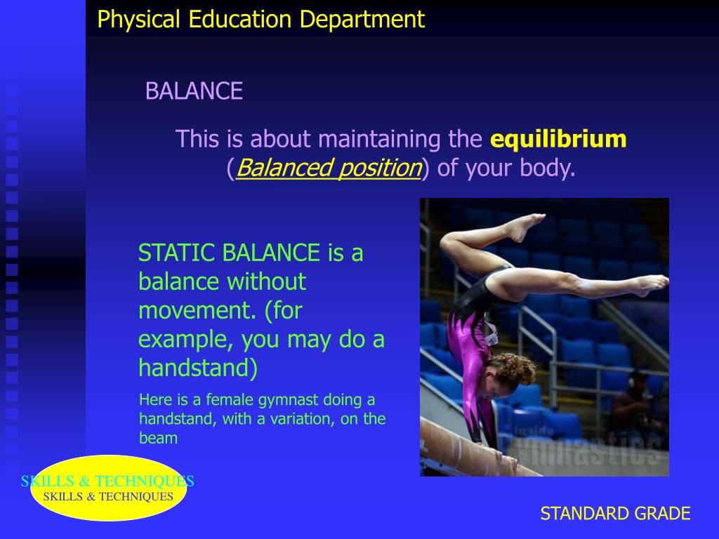 Meaning of balance in physical education sale