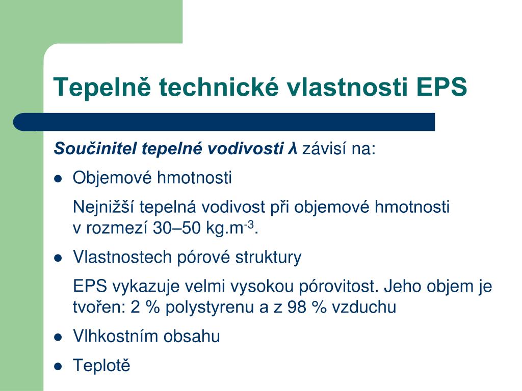 PPT - Tepelné izolace PowerPoint Presentation, free download - ID:3918922